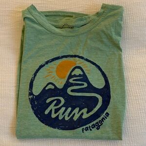 Patagonia Teal Graphic Tee (M)
